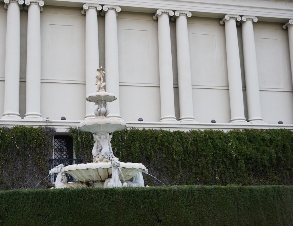 Huntington Library Botanical Gardens San Marino California Fountain