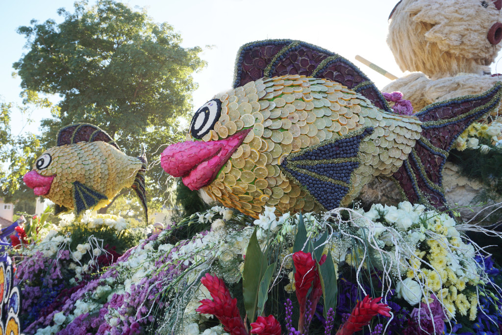 Tournament of Roses Rose Parade Pasadena California Fish