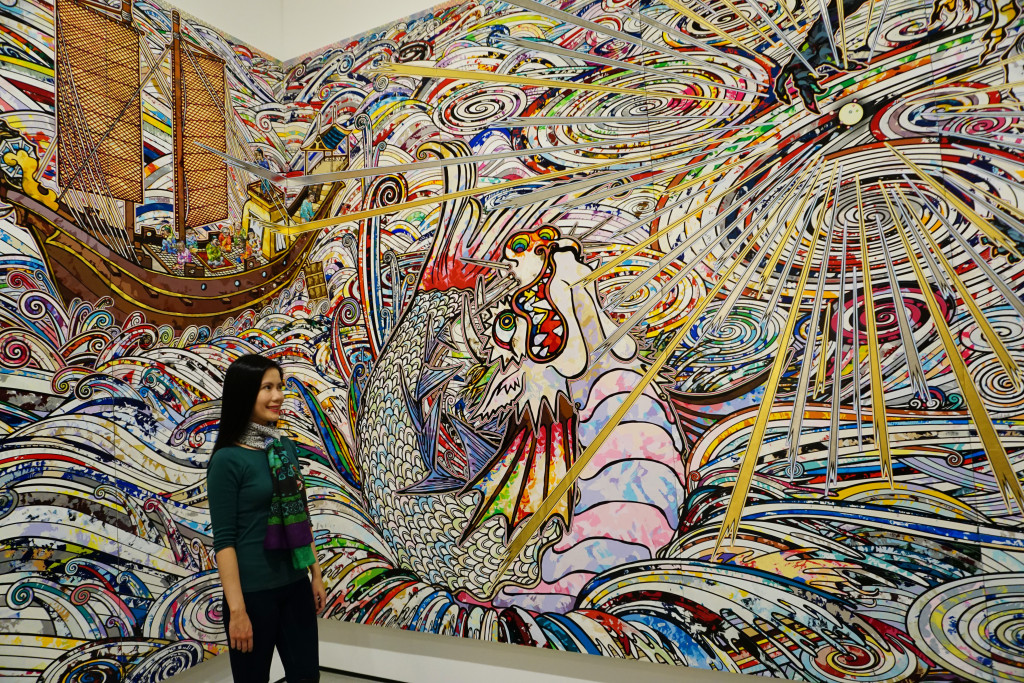 Takashi Murakami The Broad In The Land Of The Dead, Stepping on